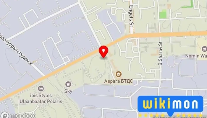 гэсэн газрын зураг гэр Нийтийн орон сууц дээр Улаанбаатар