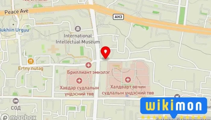 гэсэн газрын зураг Gerel Urlan Хувцас засвар дээр Улаанбаатар