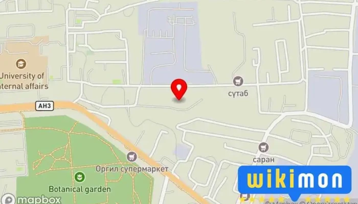 гэсэн газрын зураг GGI Компаний Оффис дээр Улаанбаатар