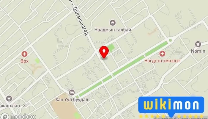 гэсэн газрын зураг ГИХГ-ын Өмнөд бүс дэх газар Төрийн Алба дээр Даланзадгад
