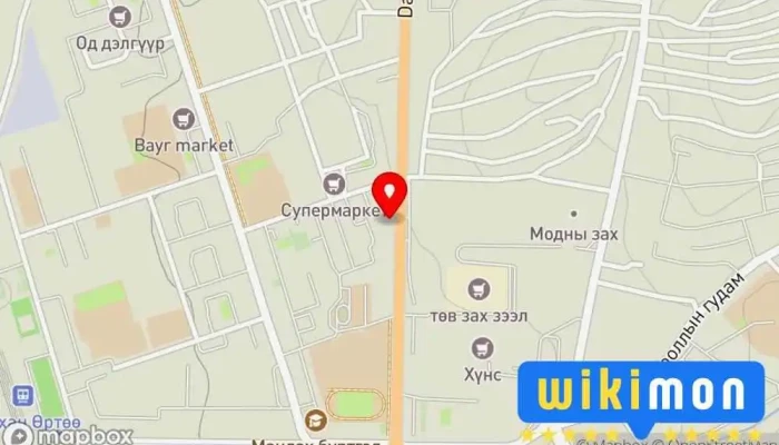 гэсэн газрын зураг Гоо Сайхан ЭРХЭМ Дэлгүүр Гоо сайхны барааны дэлгүүр дээр Дархан