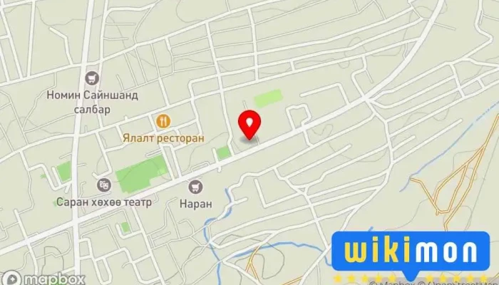 гэсэн газрын зураг Hey restaurant & lounge Тахианы хоолны ресторан дээр Сайншанд