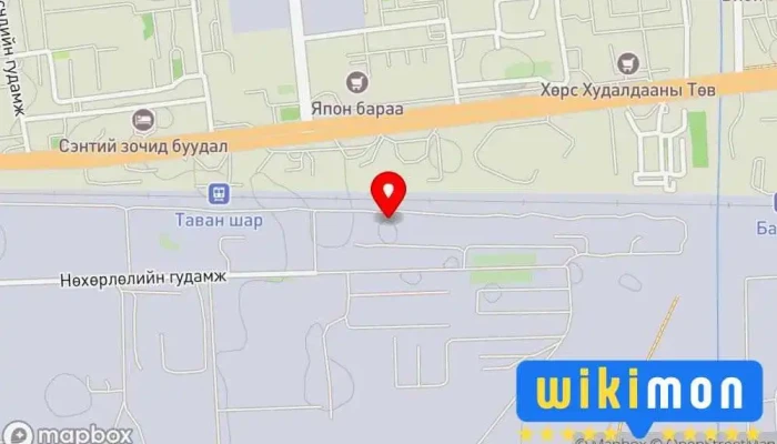 гэсэн газрын зураг Hulegu industry  дээр Улаанбаатар