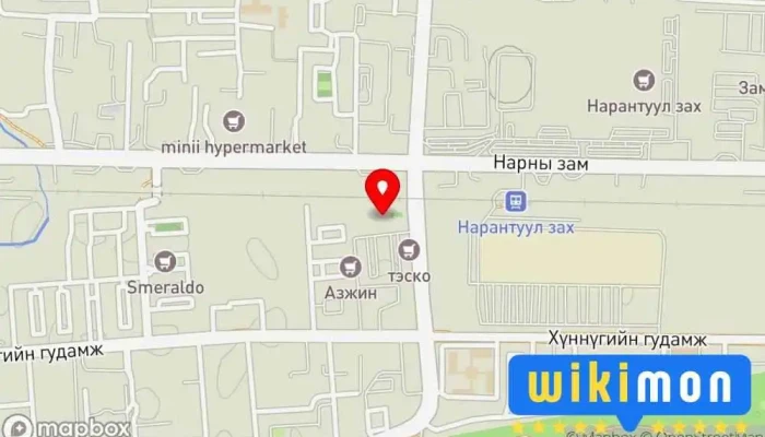 гэсэн газрын зураг Ikh Mongoliin Urs Tsetserleg Хүүхдийн цэцэрлэг дээр Улаанбаатар