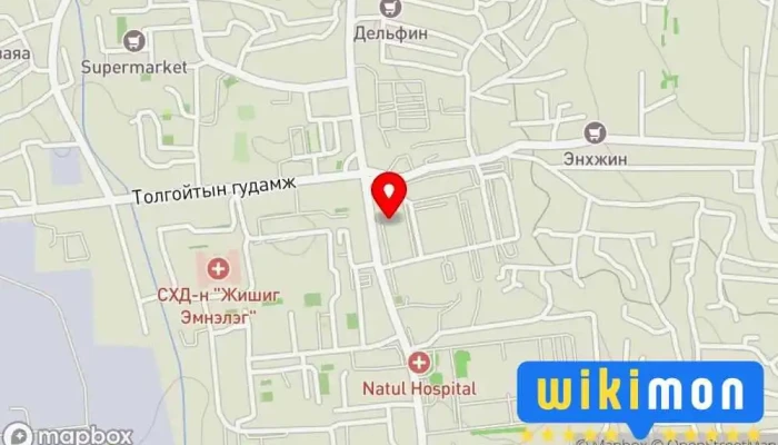 гэсэн газрын зураг Инктоп Бичиг хэрэг Бичиг Хэргийн Дэлгүүр, Бичиг хэрэгслэлийн дэлгүүр дээр Улаанбаатар