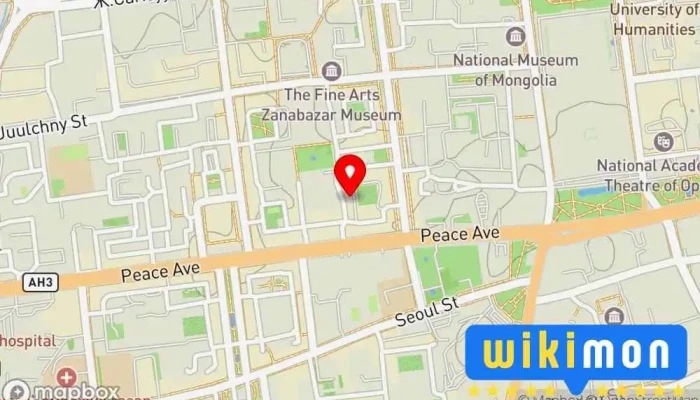 гэсэн газрын зураг Interactive LLC, Mongolia Программ хангамжийн компани дээр Улаанбаатар