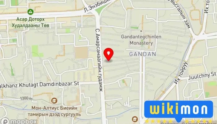гэсэн газрын зураг Хаанхулд сургалт зөвлөх үйлчилгээ Боловсролын төв дээр Улаанбаатар