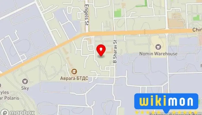 гэсэн газрын зураг Хан-Уул дүүргийн жижиг дунд үйлдвэрлэлийг дэмжих төв Засгийн газрын байшин дээр Улаанбаатар