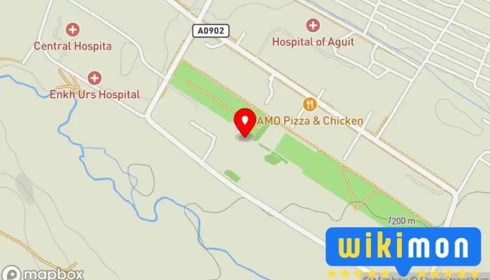 гэсэн газрын зураг Хантай зочид буудал, Khantai hotel Дэн буудал дээр Булган