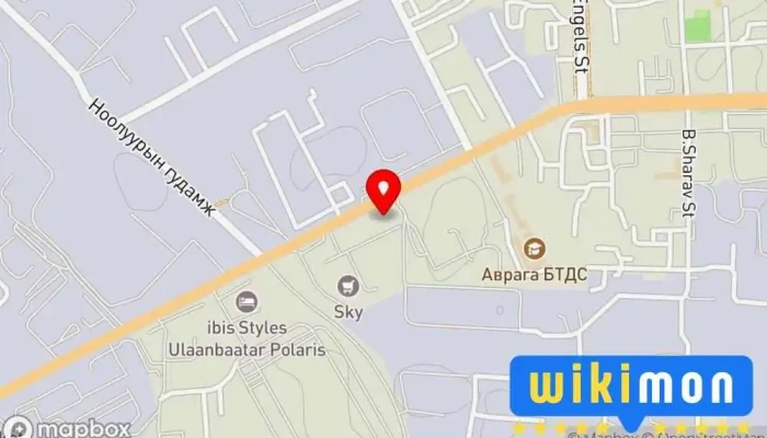 гэсэн газрын зураг Хөдөлмөр халамжийн үйлчилгээний ерөнхий газар Засгийн газрын байшин дээр Улаанбаатар