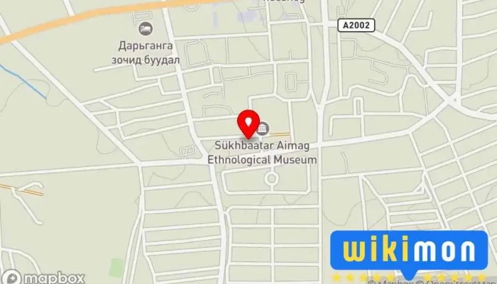 гэсэн газрын зураг Хөдөлмөр, халамжийн үйлчилгээний газар Компаний Оффис дээр Баруун−Урт
