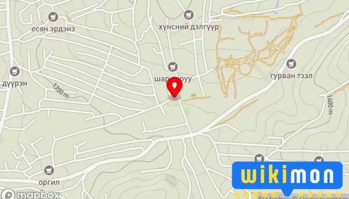 гэсэн газрын зураг Хөгнө Хаан Супермаркет дээр Улаанбаатар
