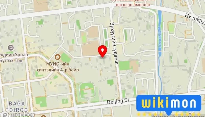 гэсэн газрын зураг ХӨГЖЛИЙН БЭРХШЭЭЛТЭЙ ХҮНИЙ ХӨГЖЛИЙН ЕРӨНХИЙ ГАЗАР Холбооны засгийн газар, Засгийн газрын байшин дээр Улаанбаатар