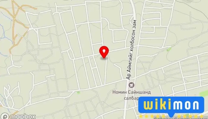 гэсэн газрын зураг Хөлөгөөгийн гэр Тавилгын дэлгүүр дээр Сайншанд