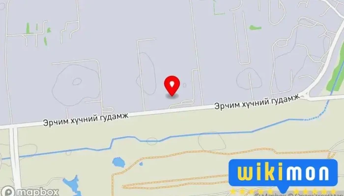гэсэн газрын зураг ХОС ХАС ХХК Уул уурхайн компани дээр Улаанбаатар