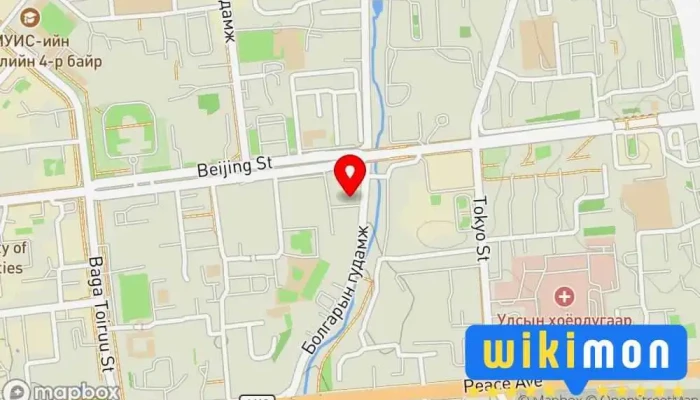 гэсэн газрын зураг Хөтөч Монгол ХХК Байгаль Орчны Зөвлөгч дээр Улаанбаатар