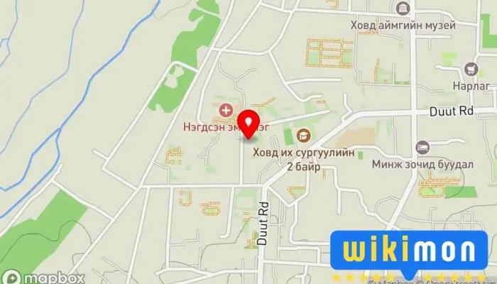 гэсэн газрын зураг Ховд аймгийн нийгмийн даатгалын газар Оффисын Төхөөрөмж Нийлүүлэгч дээр Ховд