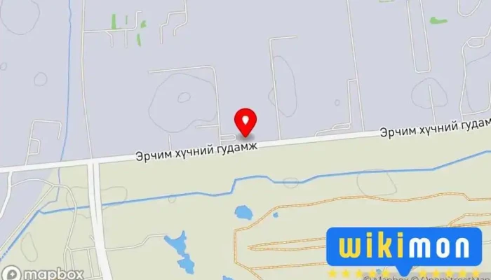 гэсэн газрын зураг Хүн Од Хиамны үйлдвэр Компаний Оффис дээр Улаанбаатар