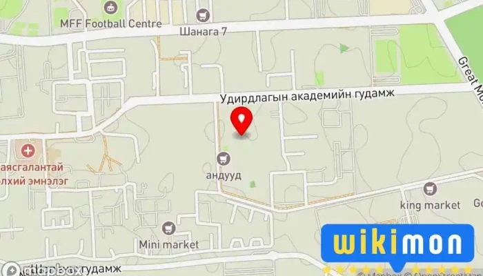 гэсэн газрын зураг Хүннү 2222 хороолол очих Орон сууцны цогцолбор дээр Улаанбаатар