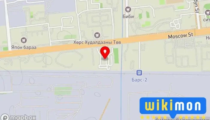 гэсэн газрын зураг Хүсэлээгийн гэр Орон сууцны цогцолбор дээр Улаанбаатар