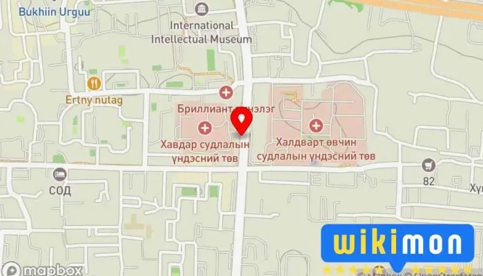 гэсэн газрын зураг Хувийн машины зогсоол Автомашины зогсоол дээр Улаанбаатар