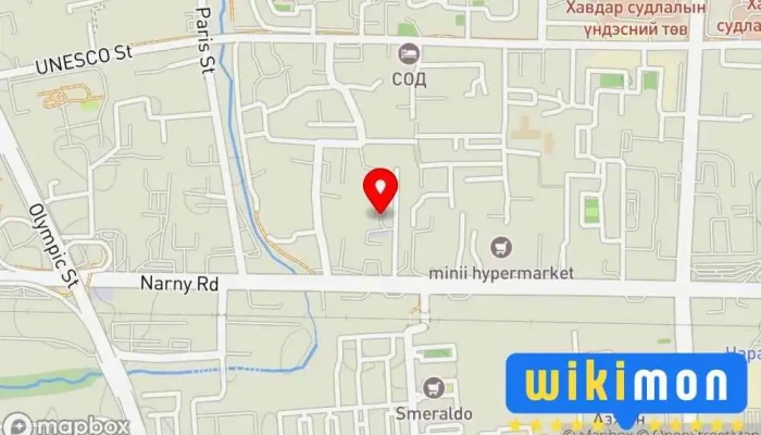 гэсэн газрын зураг Хувийн машины зогсоол Автомашины зогсоол дээр Улаанбаатар
