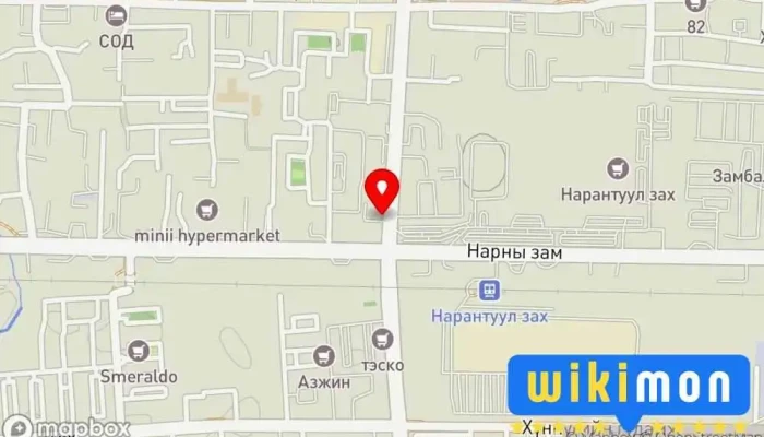 гэсэн газрын зураг Хувийн машины зогсоол Автомашины зогсоол дээр Улаанбаатар