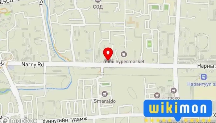 гэсэн газрын зураг Хувийн машины зогсоол Автомашины зогсоол дээр Улаанбаатар