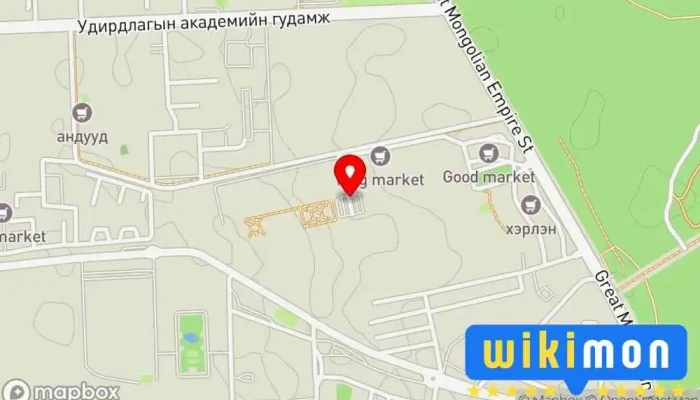 гэсэн газрын зураг Кинг Тауэр Хамтран Эзэмшлийн Цогцолбор дээр Улаанбаатар