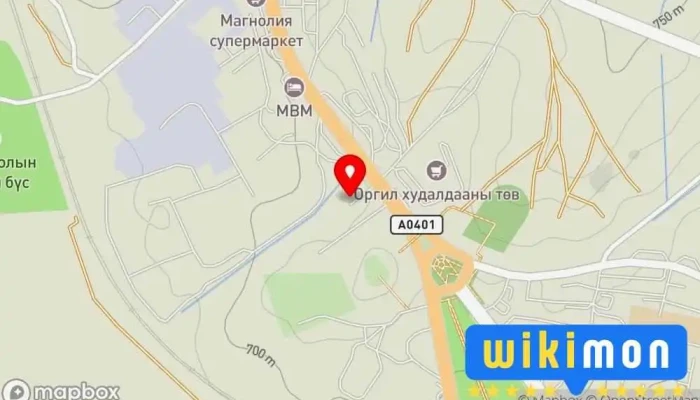 гэсэн газрын зураг Land Автосэрвис Авто Сэргээх Үйлчилгээ дээр Дархан