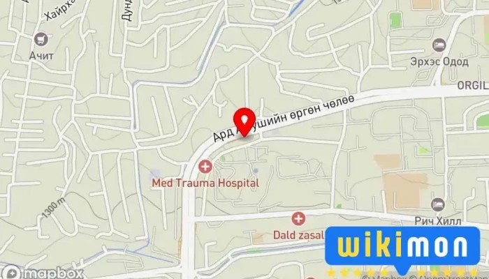 гэсэн газрын зураг 