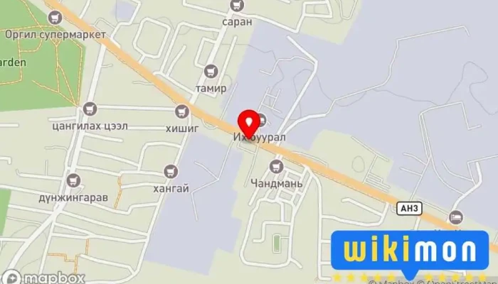 гэсэн газрын зураг 
