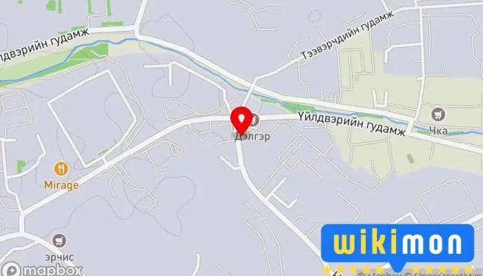 гэсэн газрын зураг Маргаашийн одод цэцэрлэг Нийтийн орон сууц дээр Улаанбаатар