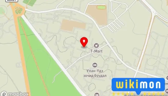гэсэн газрын зураг Мэргэд Зах дээр Дархан