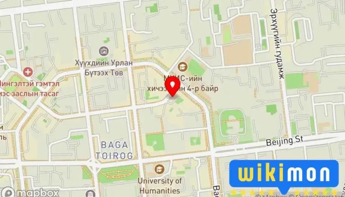 гэсэн газрын зураг Мишээл бичиг хэрэг Номын дэлгүүр дээр Улаанбаатар