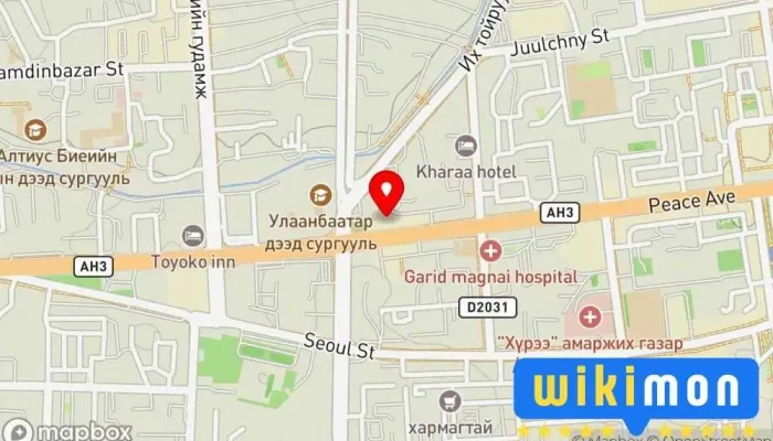 гэсэн газрын зураг mogul online shop  дээр Улаанбаатар