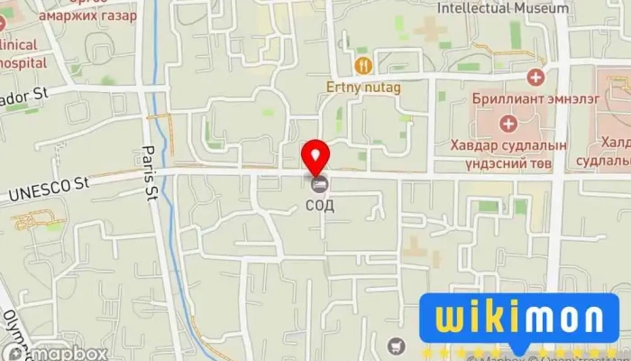 гэсэн газрын зураг Нар Боловсрол Зуучлалын Зөвлөх Төв Зөвлөх дээр Улаанбаатар