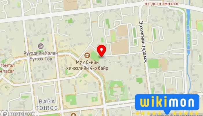 гэсэн газрын зураг Neon Edu (Неон Эдю) Боловсролын Байгууллага, Боловсролын төв, Боловсролын Зөвлөгч дээр Улаанбаатар