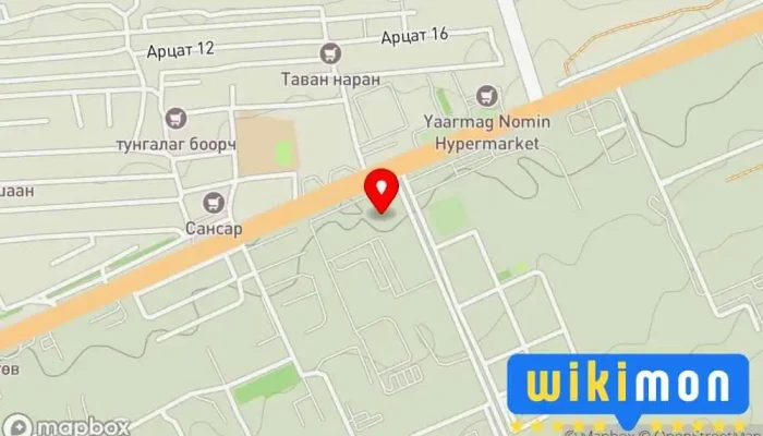 гэсэн газрын зураг Нийслэлийн Засаг даргын Тамгын газар Холбоо буюу Байгууллага дээр Улаанбаатар