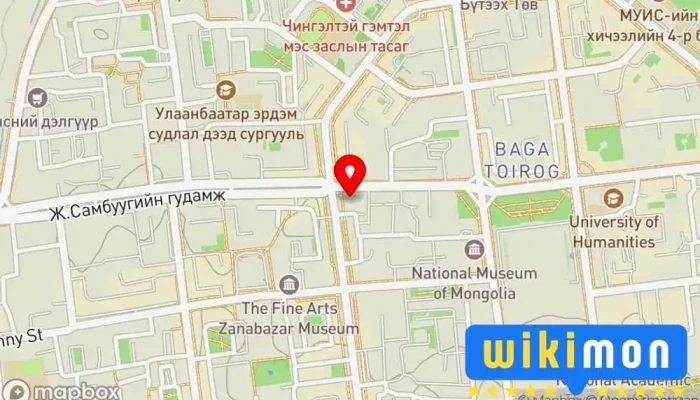 гэсэн газрын зураг Нийслэлийн Жижиг дунд үйлдвэрийг дэмжих төв Төрийн Алба дээр Улаанбаатар