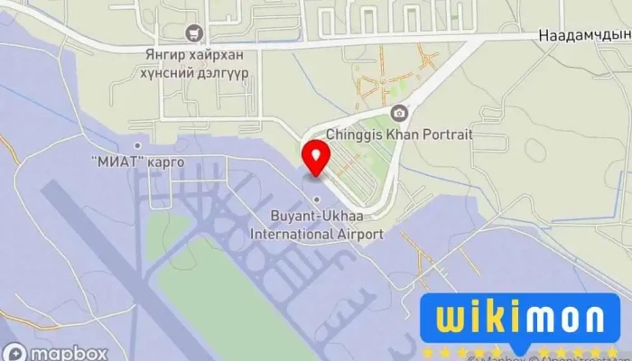 гэсэн газрын зураг Нисэх нэг цэгийн үйлчилгээ Төрийн Алба дээр Улаанбаатар