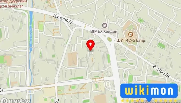 гэсэн газрын зураг Номч Баталгаат Орчуулгын Товчоо Орчуулагч дээр Улаанбаатар