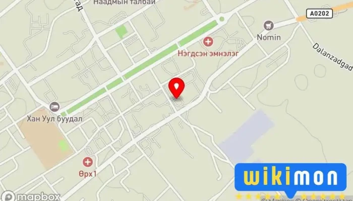 гэсэн газрын зураг Noyon Design Khevlel Khayag Reklam Компания промышленного проектирования дээр Өмнөговь