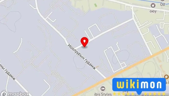 гэсэн газрын зураг Өд Үйлдвэрлэгч дээр ХУД - 3 хороо