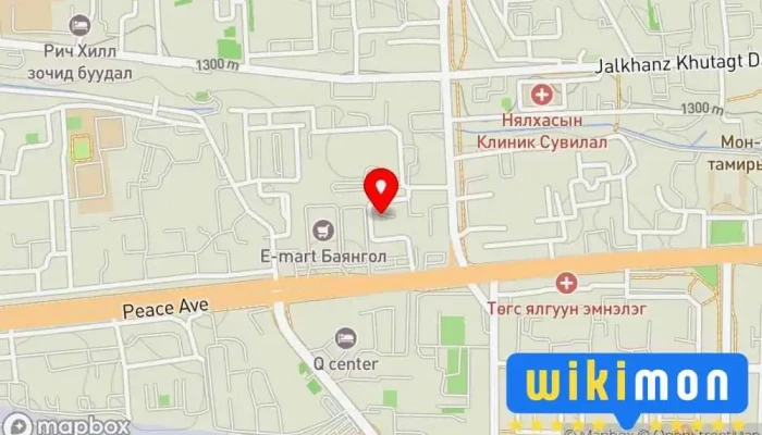 гэсэн газрын зураг office Компаний Оффис дээр Улаанбаатар