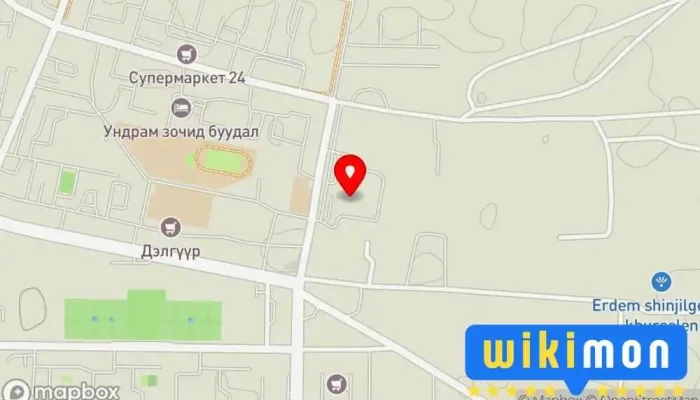гэсэн газрын зураг ОЛОН УЛСЫН ХУДАЛДААНЫ ТӨВ Худалдааны гудамж дээр Дархан