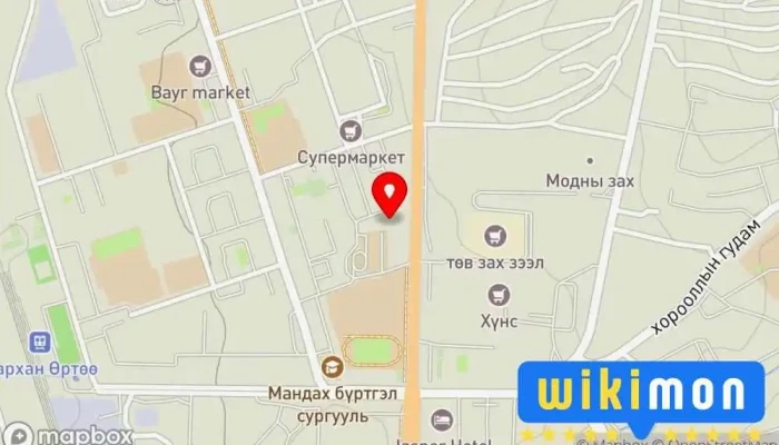 гэсэн газрын зураг oluulaa h.h.k Үл хөдлөх хөрөнгө зуучлах агентлаг дээр Дархан