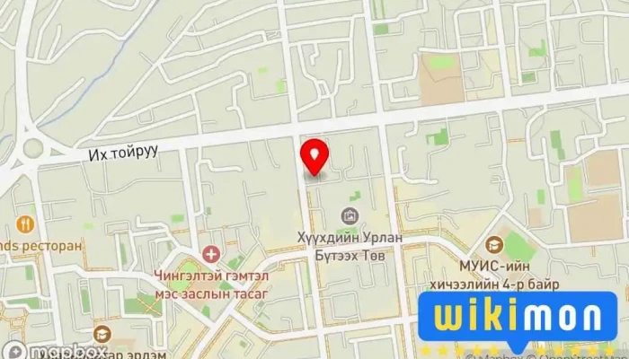 гэсэн газрын зураг Өмгөөллийн 