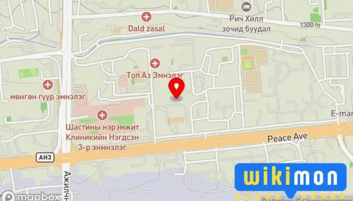 гэсэн газрын зураг Өнгөт хэвлэл Үйлдвэр Хэвлэлийн Газар дээр Улаанбаатар