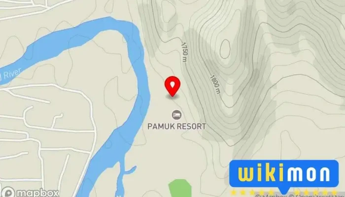 гэсэн газрын зураг Pamuk Resort Амралтын газар, Аялагчдын түр байрлах байр, Амралтын Парк, Дэн буудал дээр Өлгий